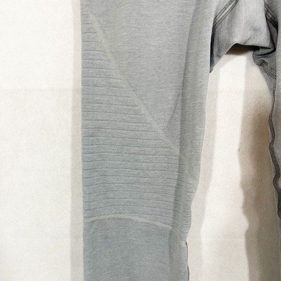 Alphalete Revival Leggings Gray Full Length Workout Atheltic Compression Size XS - Picture 3 of 11